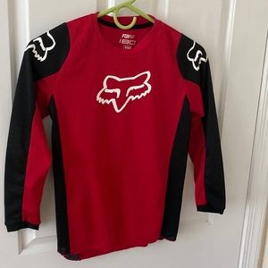 Fox Racing Brand long sleeve dirt bike shirt YM excellent condition